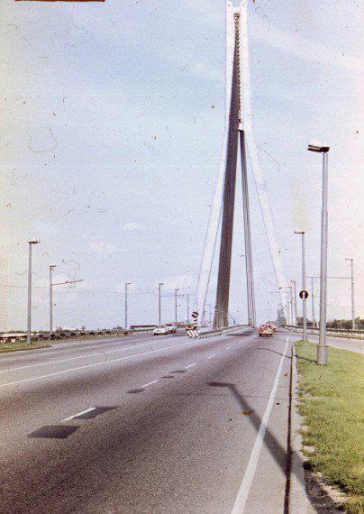 1986 gads Autors: ĶerCiet Bildes no Vanšu tilta celtniecības 1977/81. gadā