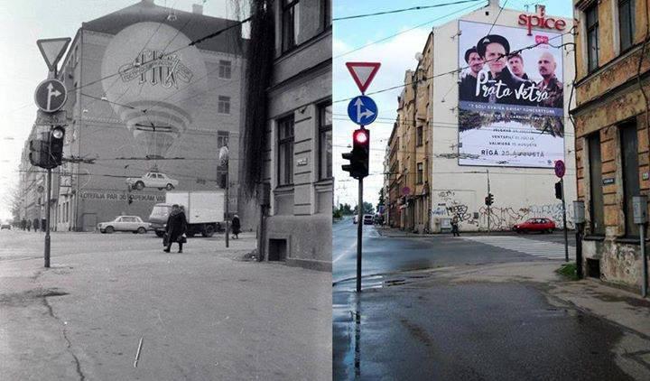 Gogoļa iela 80tajos gados un... Autors: ĶerCiet Rīga bildēs TOREIZ un TAGAD. Vērts redzēt!