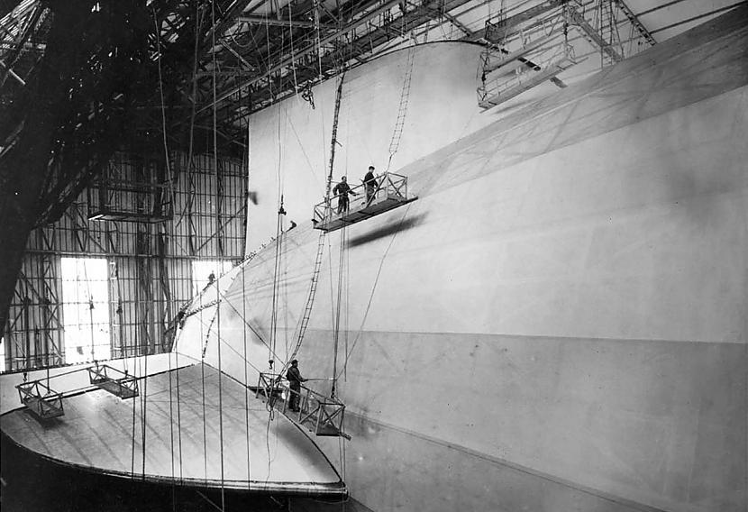 Hindenburga būvēscaronana Autors: Lestets Hindenburga katastrofa 1937. g.