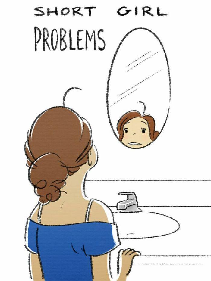  Autors: matilde Garo un īso meiteņu problēmas 14 patiesās ilustrācijās