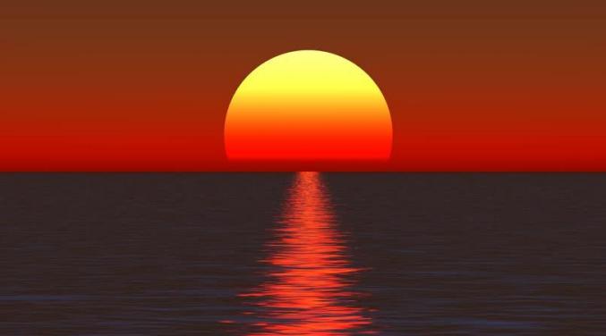 Saule mēdz izskatīties milzīga... Autors: Fosilija Plakanās Zemes Teorija