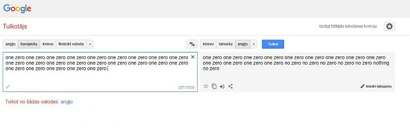 Kaut kāda maza kļūdiņa... Autors: Lestets Google tulkotajā ir atrasti slepeni pastardienas paredzējumi