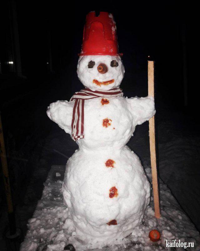 Sniegavīrs kuram patīk... Autors: Latvian Revenger Nedēļa ieskrējusies - bet smiekli nebeigsies