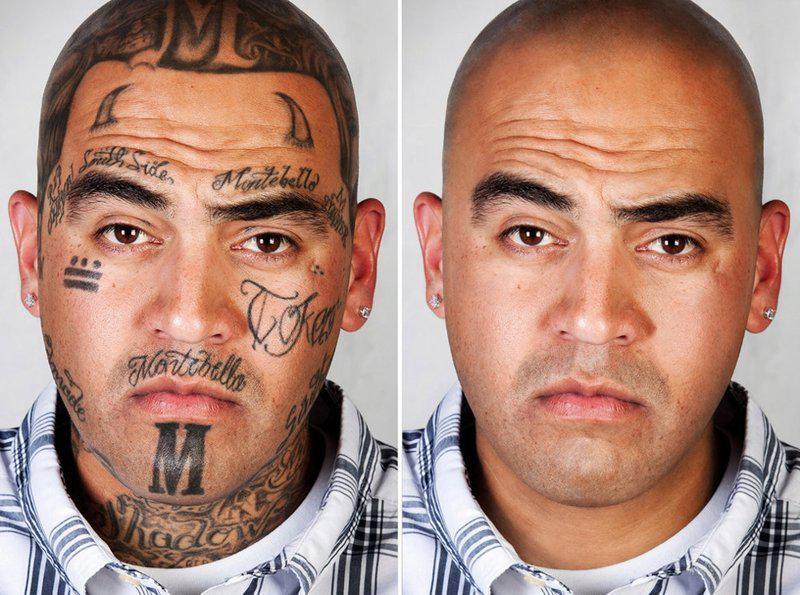  Autors: matilde Interesanti: Kā gangsteri izskatās bez saviem tetovējumiem?