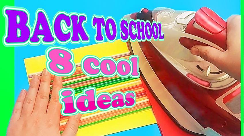 Back to school supplies diy