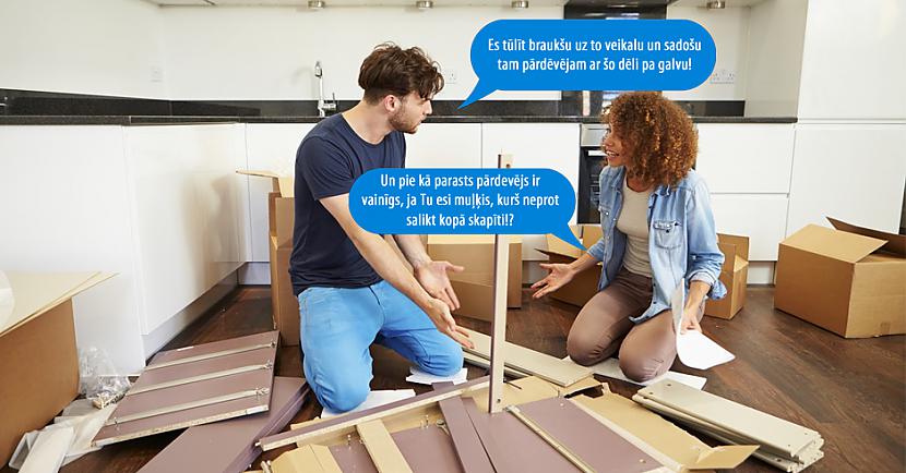  Autors: matilde 10 patiesi joki par pārīšiem un «IKEA» mēbeļu likšanu kopā