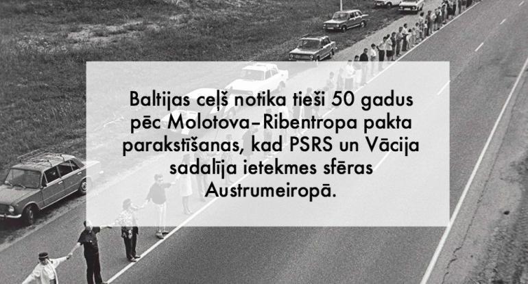  Autors: 100 A 25 fotogrāfijās par vēsturisko Baltijas ceļu. Šī diena paliks atmiņā!