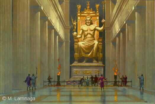 Zeva statuja OlimpjānbspZeva... Autors: Bitchere Viedoklis: 7 pasaules brīnumi