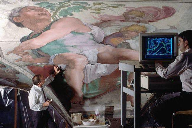 Visas nianses gleznojumos ir... Autors: Artemiis Mikelandželo un Siksta kapela Vatikānā | Iespējams, nedzirdēti fakti