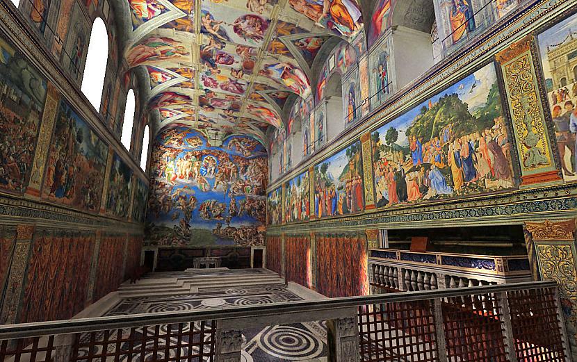 Mikelandželo nebija pirmais... Autors: Artemiis Mikelandželo un Siksta kapela Vatikānā | Iespējams, nedzirdēti fakti