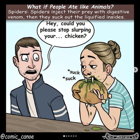  Autors: Fosilija Ja cilvēki ietu uz randiņiem un ēstu kā dzīvnieki