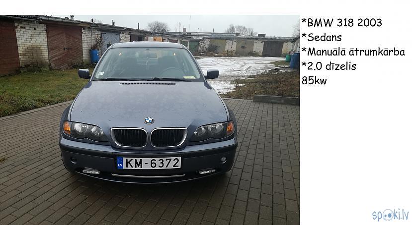  Autors: core222 Pieredze ar auto: PĀRSTEIGUMS - BMW E46 2003