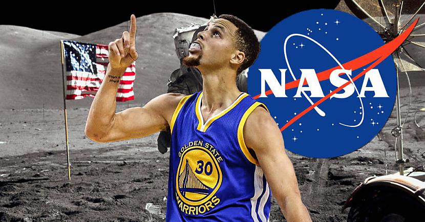  Autors: Pīters Kvils NASA nepaliek atbildi parādā NBA basketbolistam Karijam par viņa izteikumiem