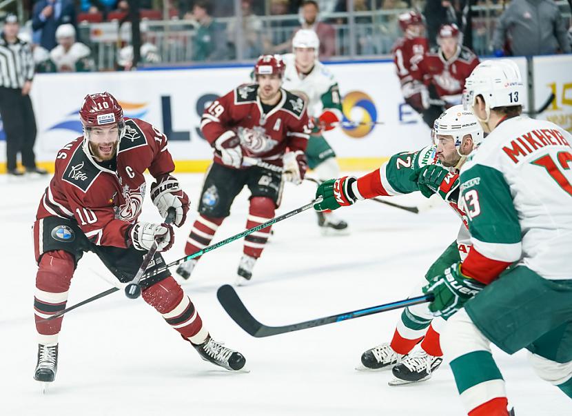  Autors: Latvian Revenger Lauris Dārziņš atzīts par KHL 13. nedēļas labāko uzbrucēju