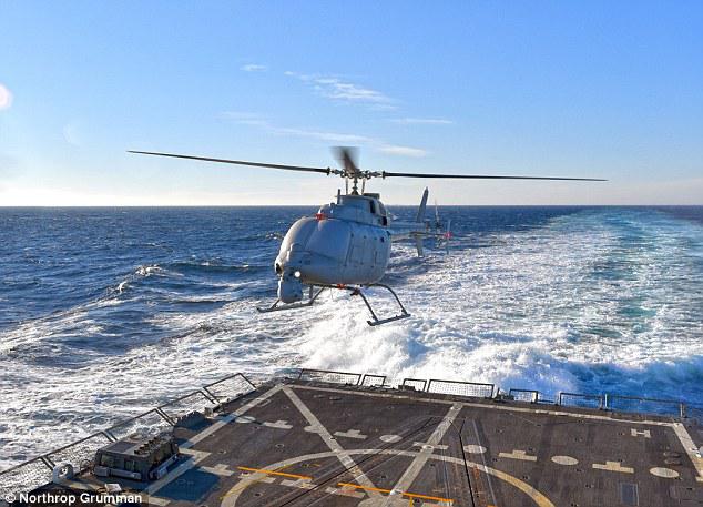 MQ 8C ir izstrādājuscaroni... Autors: The Next Tech "Airbus Helicopters" aizvadījuši savus bezpilotnieka testus