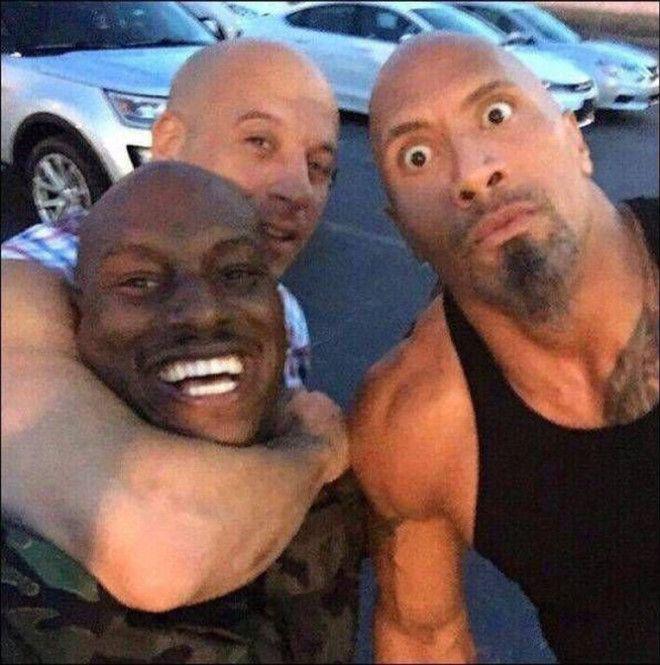 Vin Diesel Tyrese Gibson... Autors: Fosilija Reti slavenību foto