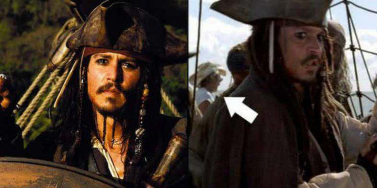 Filmā Karību jūras pirāti... Autors: ĶerCiet 25 pārsteidzoši fakti par slavenām filmām un aktieriem, kurus mēs pat nenojautām