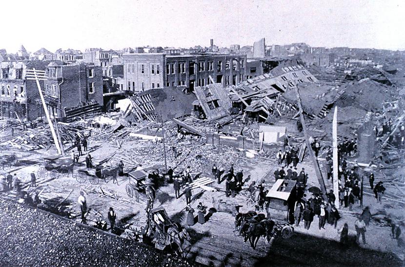 1896 gada Sentluisas tornado... Autors: Testu vecis Tornado lielpilsētās