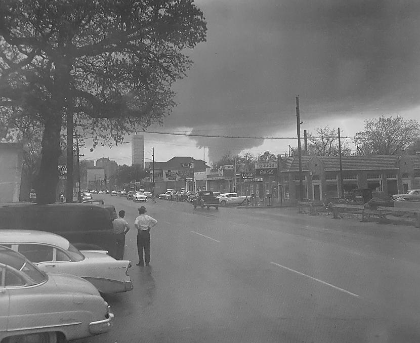 1957 gada Dalasas tornado 1957... Autors: Testu vecis Tornado lielpilsētās
