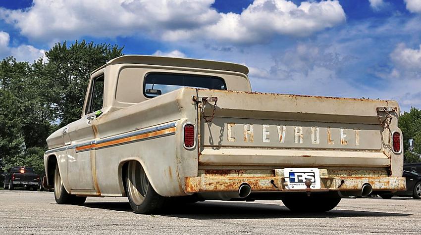 1965 Chevrolet C10 454 LSX Rat Rod 1200zs pikapa tapšana