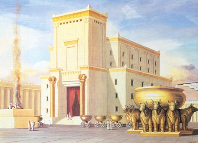 Zālamana templis Dieva... Autors: Testu vecis Īzaks Ņūtons: 9 dīvaini stāsti, kā ģēnijs kļuva par vājprātīgo