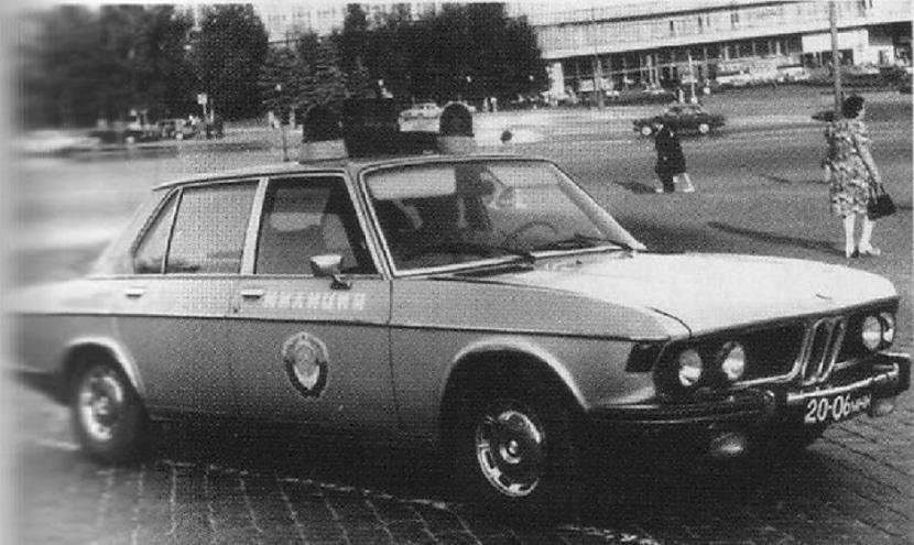 BMW E3 Autors: Lestets PSRS milicijas auto: Porsche, BMW un Mercedes-Benz