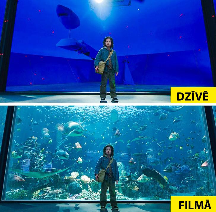 Aquaman Autors: matilde 20 kadri no slavenām filmām, kas atklāj, kā viss izskatās «pa īstam»