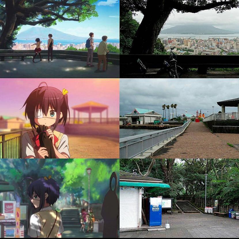  Autors: Princess Akane Anime vietas, kuras eksistē arī reālajā dzīvē