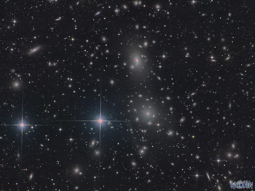 Abell 1656 galaktiku kopa bija... Autors: peleks Astrofotogrāfēšana 3.daļa