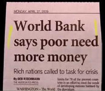 Pasaules banka apgalvo ka... Autors: Lestets 20 stulbākie virsraksti, kas, tu neticēsi, bet patiešām nonāca ziņās