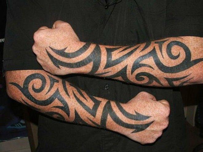nbsplaquoTribalnbsptetovējumu... Autors: matilde 6 tetovējumi, kas ir apnikuši visiem tetovētājiem