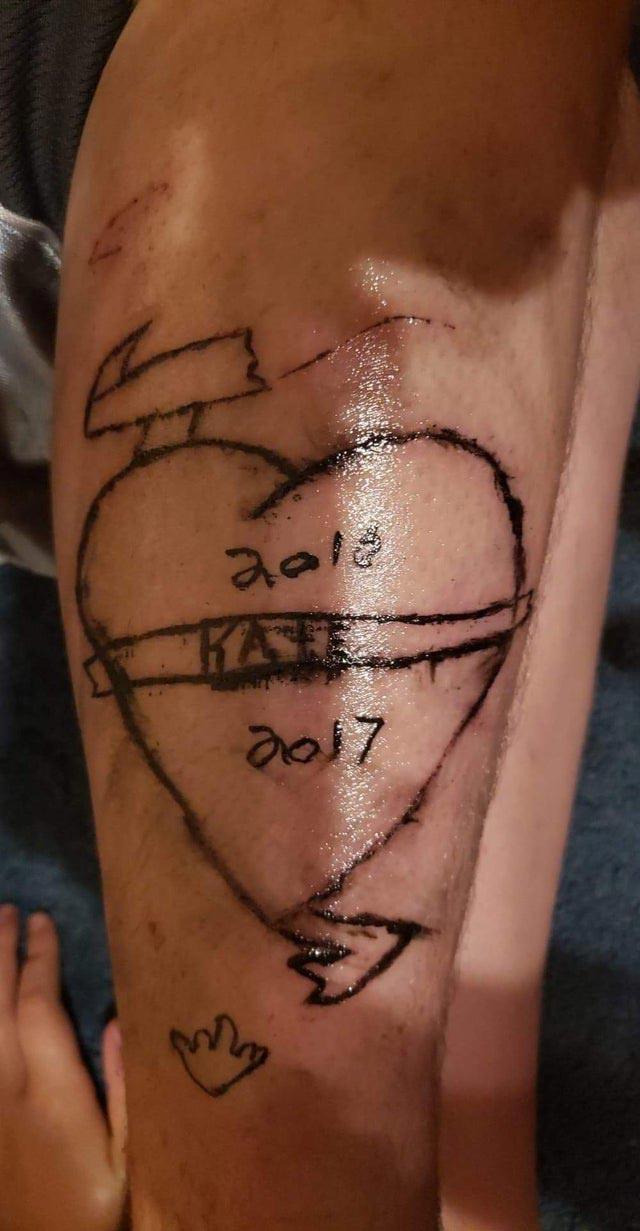  Autors: matilde 20 reizes, kad cilvēkiem nepaveicās ar tetovētājiem