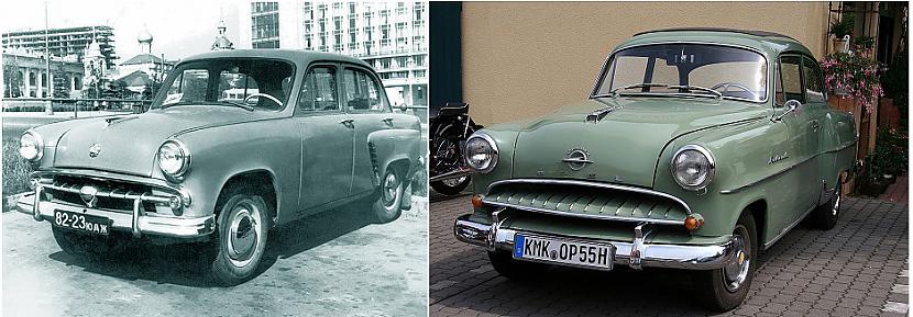Opel Olympia Rekord pa labi... Autors: Lestets Kā PSRS zaga rietumu dizainu un tehnoloģijas
