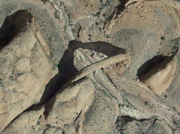 Varavīksnes tilts Jūtas... Autors: matilde 20 interesantas vietas, kas atrastas ar «Google Earth» palīdzību