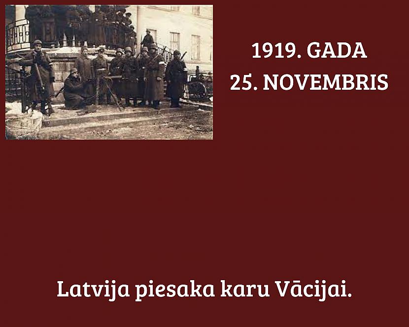Vācija gan protams to neņēma... Autors: Krā 100 vēsturiski notikumi Latvijas simtgadē