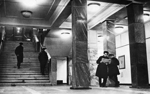 nbspSmoļenskas laukuma... Autors: Lestets 35 Maskavas metro fotogrāfijas no 1935. g.