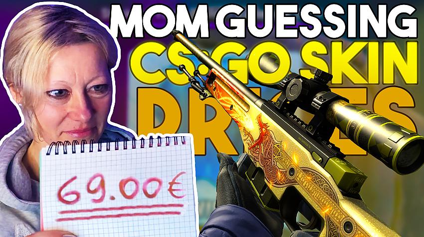 Video: Mamma mēģina uzminēt CS:GO skinu cenas