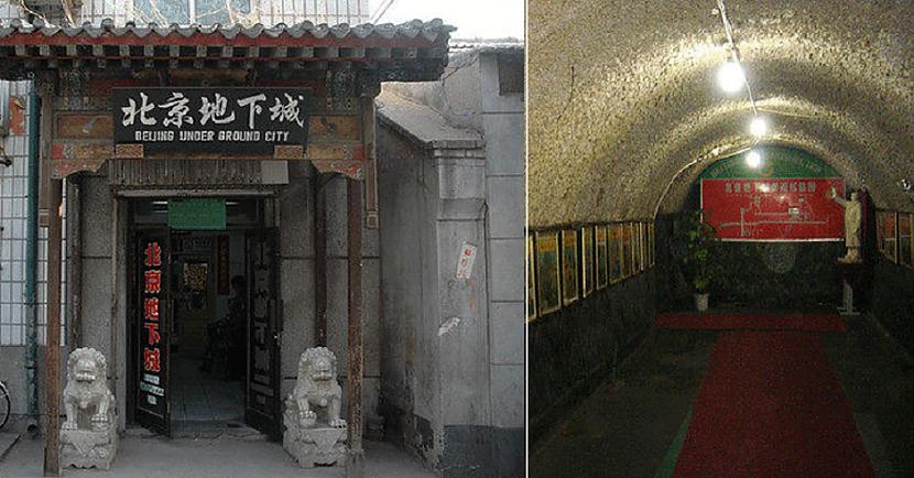 Pekina ĶīnaPekina pazemes... Autors: Lestets 10 pārsteidzošas pazemes pilsētas