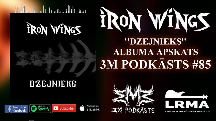 Ievērtē šo jauno pašmāju spridzekli!  IRON WINGS ''Dzejnieks'' Albuma Apskats