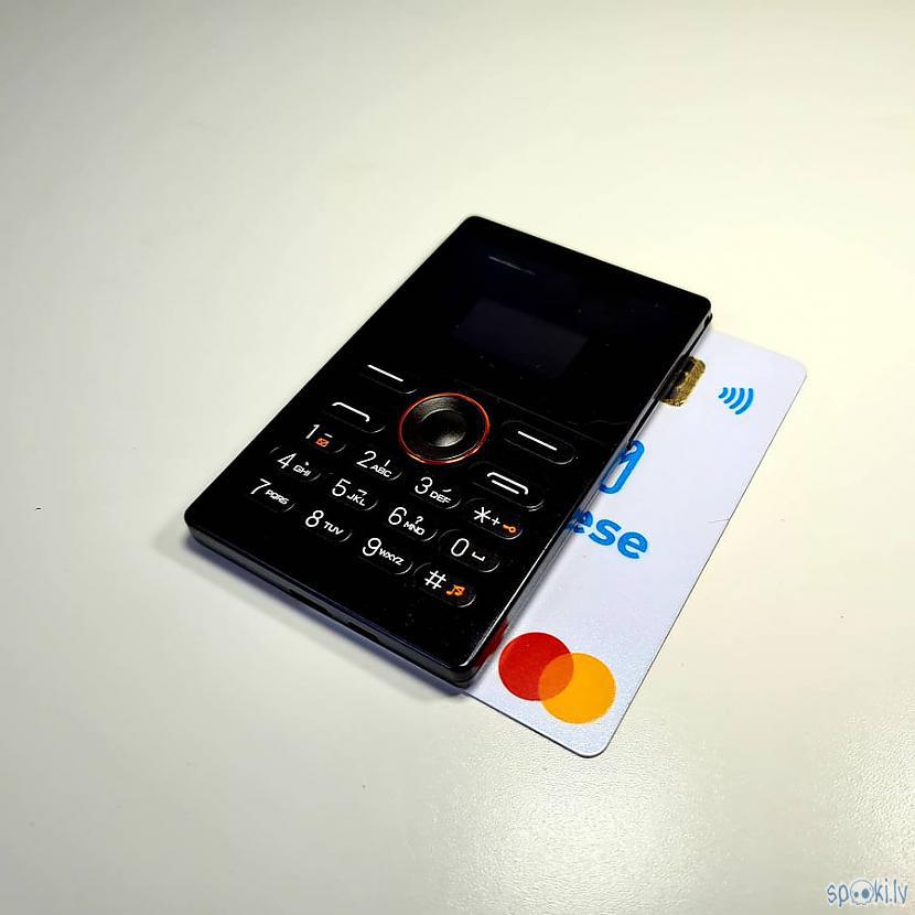  Autors: RULY Kredītkartes izmēra telefons "Ifcane E1"