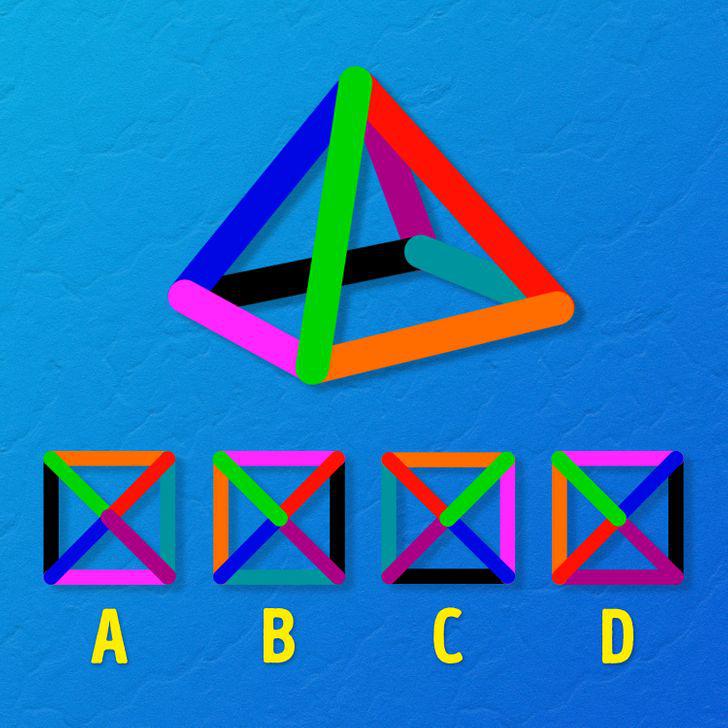 Kā scaronī piramīda izskatās... Autors: matilde Smadzeņmežģi: Vai spēsi «atkost» vismaz 3 no 9 uzdevumiem?