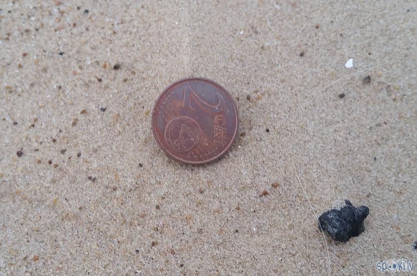 Vēja izrakta monēta Autors: pyrathe Pastaiga gar jūru ar metāla detektoru 2020