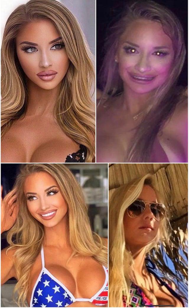 Viņas Instagram fotoattēli un... Autors: Fosilija 18 cilvēki, kuri kļuva tik atkarīgi no Photoshop,ka pārstāja izskatīties kā paši