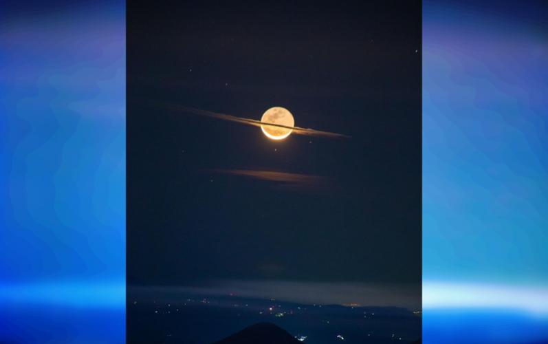 Mēness izmēģināja Saturna... Autors: Zibenzellis69 40 neticami fotoattēli, kas vārētu likt tev uz dažām sekundēm aizdomāties
