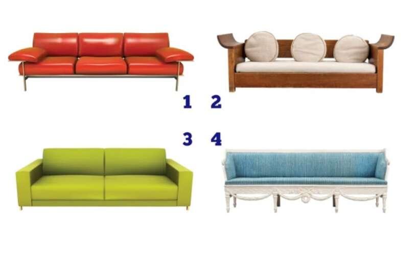 Dīvāns ar sarkanu... Autors: Zibenzellis69 Izvēlies dīvānu un uzzini, kāda personība esi!