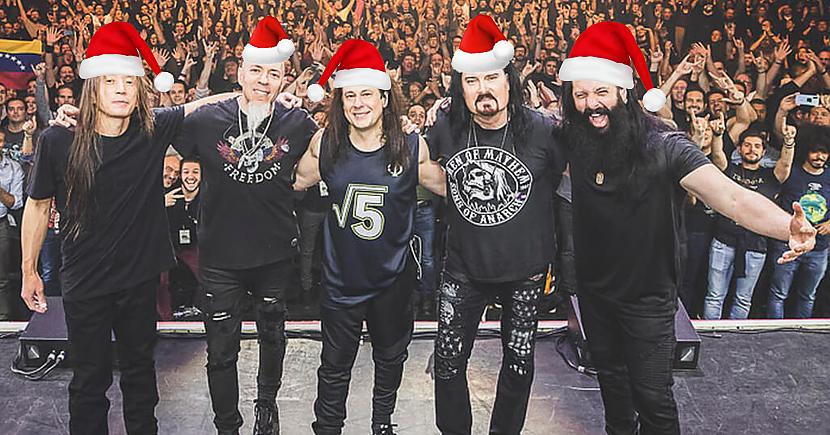  Autors: Fosilija Dream Theater izlaida Ziemassvētku tradicionālo dziesmu popūriju