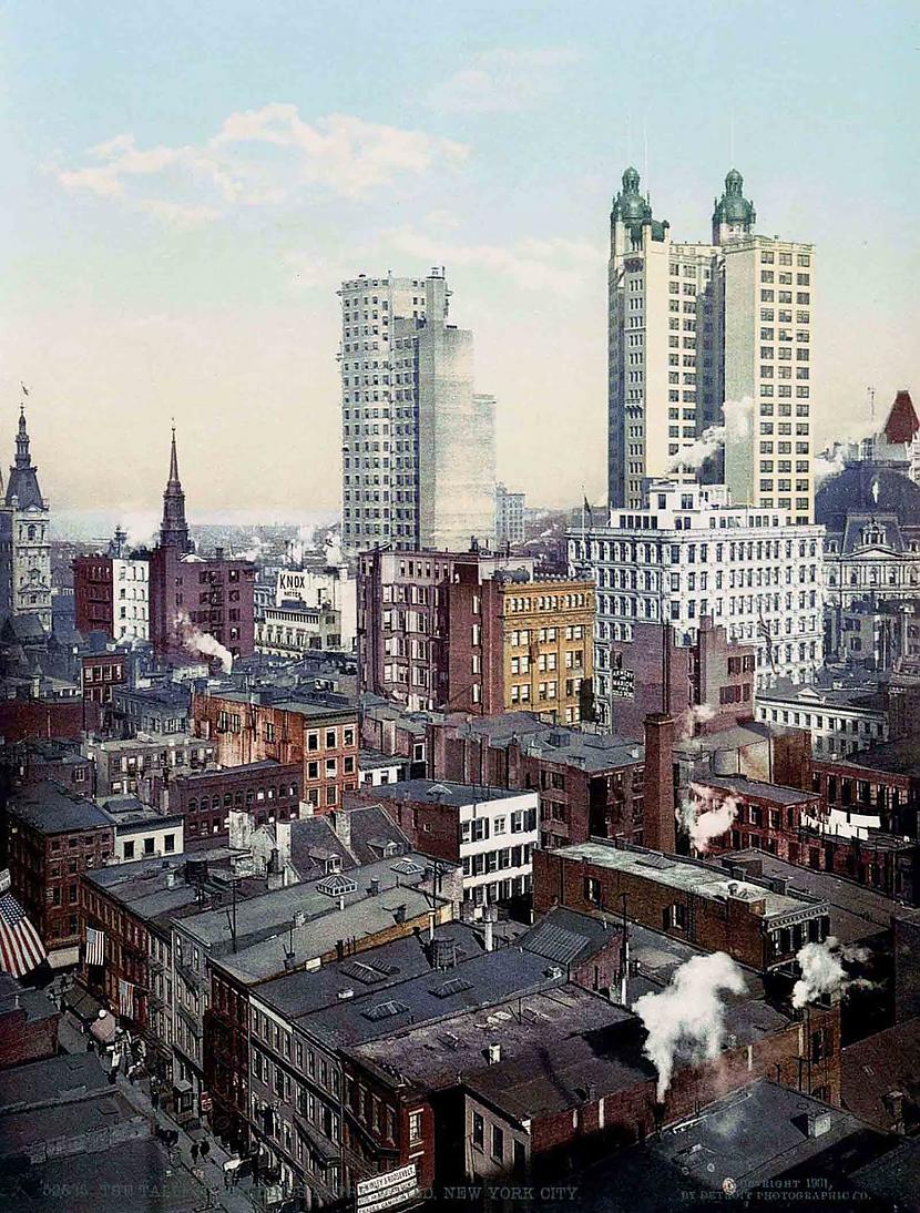  Autors: Lestets Sapņaina 1900-to gadu Ņujorka fotohromās fotogrāfijās