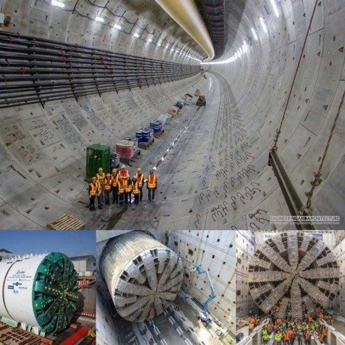 Lielākā tuneļu urbscaronanas... Autors: Zibenzellis69 15 reizes, kad dažu lietu salīdzināšana var uzspridzināt smadzenes