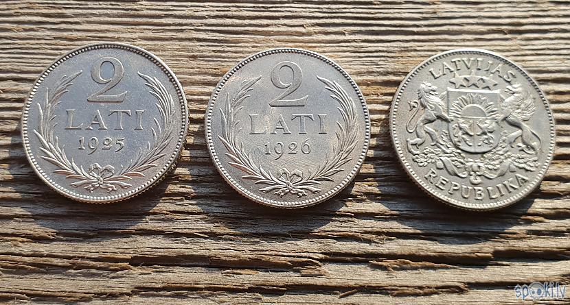 Sudraba 2 latnieki tika kalti... Autors: pyrathe Visas 1. Latvijas Republikas monētas