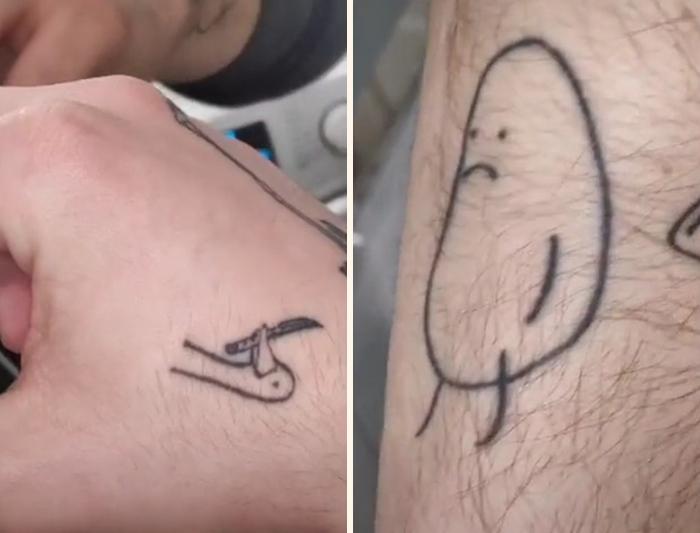  Autors: matilde 36 cilvēki atrāda savus stulbākos tetovējumus
